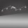 Spot de plafond mobile à LED en aluminium IP44 188 cm