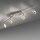 Beweglicher LED Deckenstrahler in Aluminium IP44 94 cm