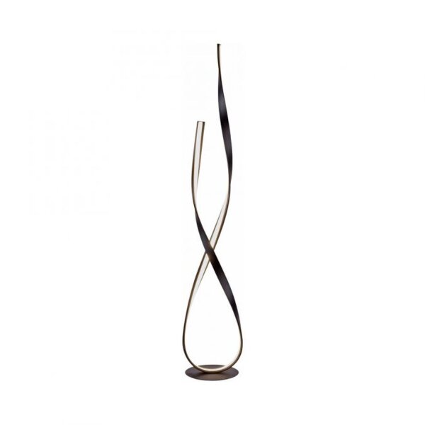 Lampadaire LED à intensité variable en brun rouille 140 cm 3000 K 26 W