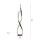 Lampadaire LED à intensité variable en brun rouille 140 cm 3000 K 26 W