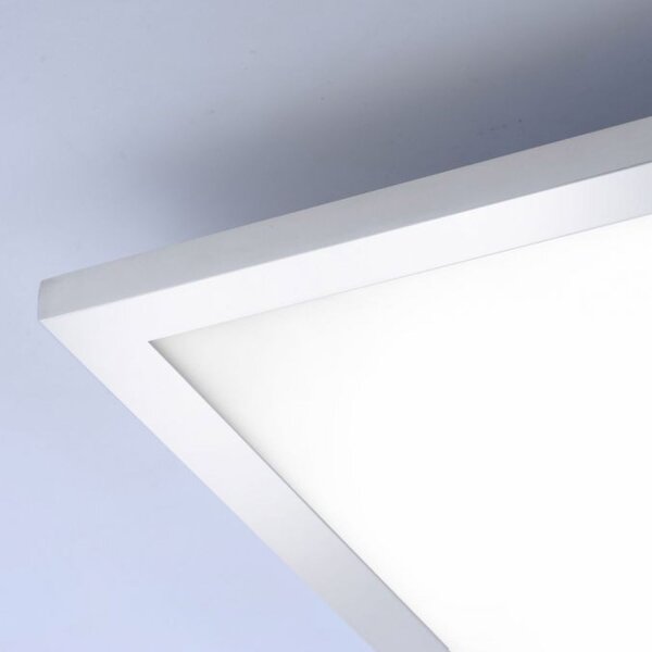 Blendarme LED Deckenlampe in Chrom L:45 cm IP44 dimmbar
