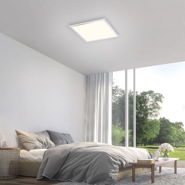 Blendarme LED Deckenlampe in Chrom L:45 cm IP44 dimmbar
