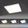 Blendarme LED Deckenlampe in Chrom L:45 cm IP44 dimmbar