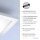 Blendarme LED Deckenlampe in Chrom L:45 cm IP44 dimmbar