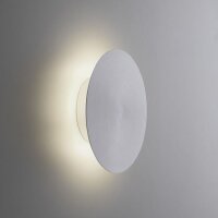 Applique murale LED rechargeable argentée à...
