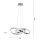 LED Hängelampe in Chrom dimmbar 30 W L:57 cm elegant