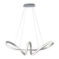 Stilvolle LED Hängelampe in Stahl L:91 cm 39 W dimmbar