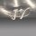Stilvolle LED Deckenlampe in Chrom dimmbar 30 W L:65 cm