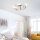 Stilvolle LED Deckenlampe in Chrom dimmbar 30 W L:65 cm
