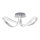 Lampe de plafonnier LED à intensité variable Métal en acier 2050 lm Moderne