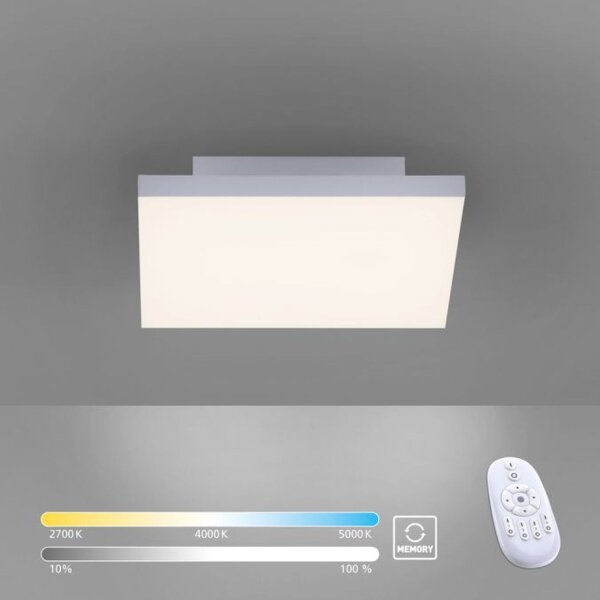 Plafonnier LED à intensité variable Télécommande blanche Mémoire