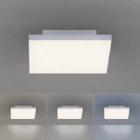 Dimmbare LED Deckenleuchte Fernbedienung Weiß Memory