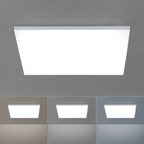 Plafonnier LED à intensité variable Télécommande L:62 cm Mémoire