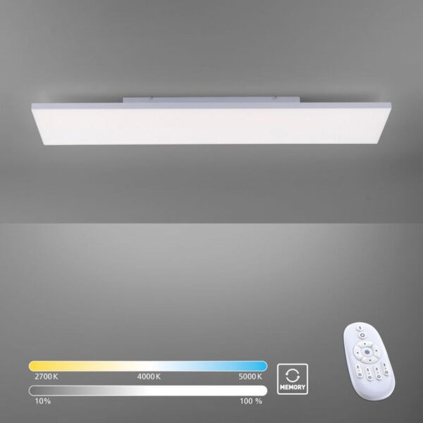 LED Deckenleuchte Fernbedienung 100 cm Memory dimmbar