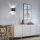 Wandlampe Metall Anthrazit indirekt G9 H:30 cm Modern