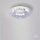 Plafonnier LED orientable Ø34 cm 6 W en feuille dargent