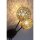 Applique murale rustique brun rouille or H:44 cm G9 2-flmg