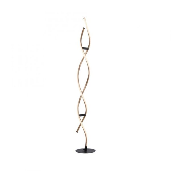 Lampadaire LED à intensité variable Métal H:134 cm 3000 K 3128 lm