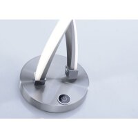 Lampe de table LED stylée en acier 13 W dimmable...