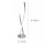 Stylische LED Tischlampe in Stahl 13 W dimmbar Touch
