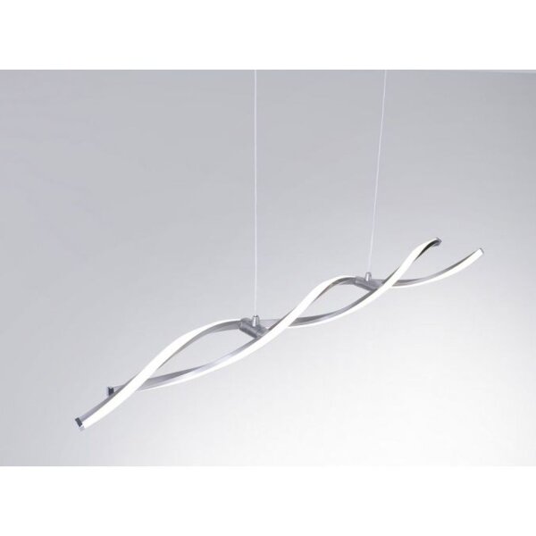 Grande lampe LED suspendue en acier 110 cm 3000 K dimmable