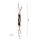 Lampe de plafonnier LED à intensité variable noir laiton 106 cm 3000 K