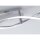Dimmbare LED Deckenlampe in Stahl 110 cm 3000 K Wellen
