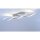 Dimmbare LED Deckenlampe in Stahl 110 cm 3000 K Wellen