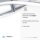 Dimmbare LED Deckenlampe in Stahl 110 cm 3000 K Wellen
