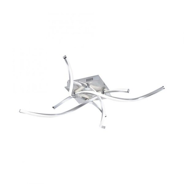 Lampe de plafonnier LED à intensité variable en acier L:78 cm 27 W 2400 lm
