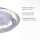 Plafonnier LED en métal argenté 3000 lm Ø50 cm
