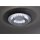 Plafonnier LED feuille dargent métal 18 W Ø40 cm