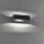 LED Wandleuchte außen Aluminium Anthrazit IP54 B:22 cm
