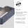 LED Wandleuchte außen Aluminium Anthrazit IP54 B:22 cm