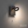 Spot mural à LED avec interrupteur à tirette IP44 réglable 6 W
