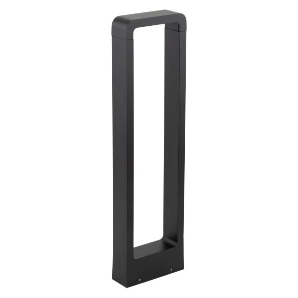 LED Pollerleuchte Metall 60 cm hoch IP54 Schwarz 480 lm