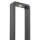 LED Pollerleuchte Metall 60 cm hoch IP54 Schwarz 480 lm