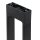 LED Pollerleuchte Metall 60 cm hoch IP54 Schwarz 480 lm
