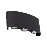 Applique extérieure LED Up Down IP54 H:8 cm 480 lm...