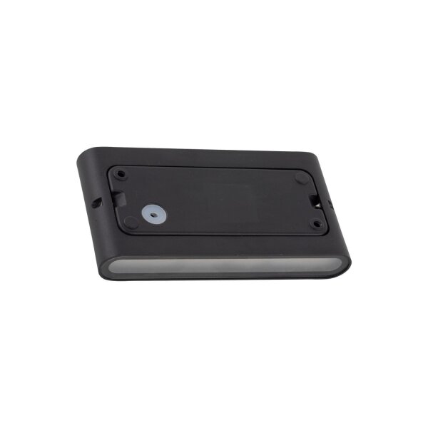 LED Wandlampe außen Metall Schwarz 17,5 cm IP54 Up Down