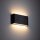 LED Wandlampe außen Metall Schwarz 17,5 cm IP54 Up Down