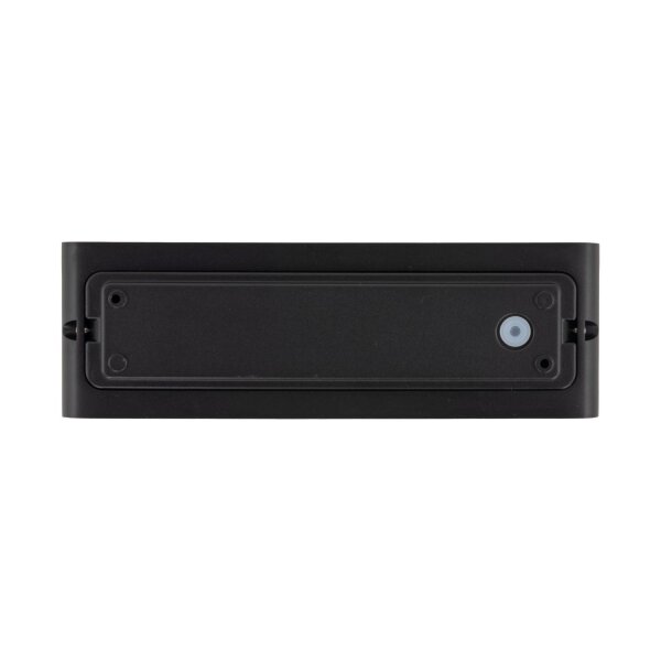 LED Außenlampe Wand Metall Schwarz 30 cm IP54 Up Down