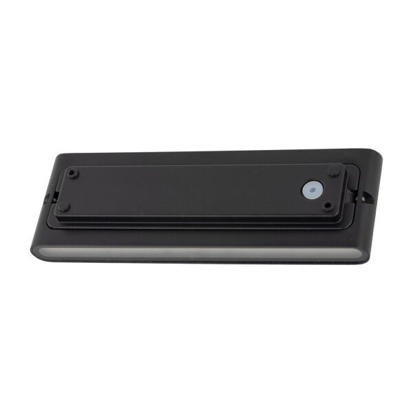 LED Außenlampe Wand Metall Schwarz 30 cm IP54 Up Down