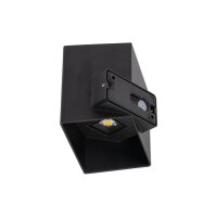 Lampe dextérieur LED Mur Noir Métal IP54...