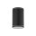 Aufbauspot Schwarz Metall GU10 IP44 Ø6,3 cm Aufputz