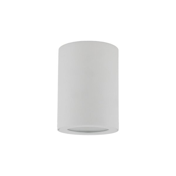 Spot rond à monter en saillie Blanc Métal IP44 Ø6,5 cm