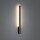 LED Wandlampe Außen Metall Grau IP65 H:61 cm indirekt