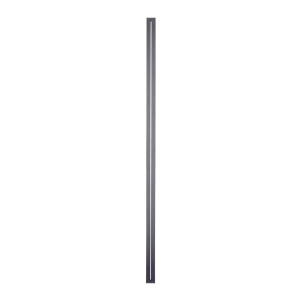 LED Außenlampe Wand Metall Grau IP65 H:121 cm indirekt