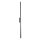 LED Außenlampe Wand Metall Grau IP65 H:121 cm indirekt