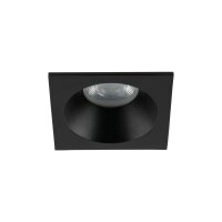 Spot encastré noir métal IP65 GU10 L:8,5 cm...